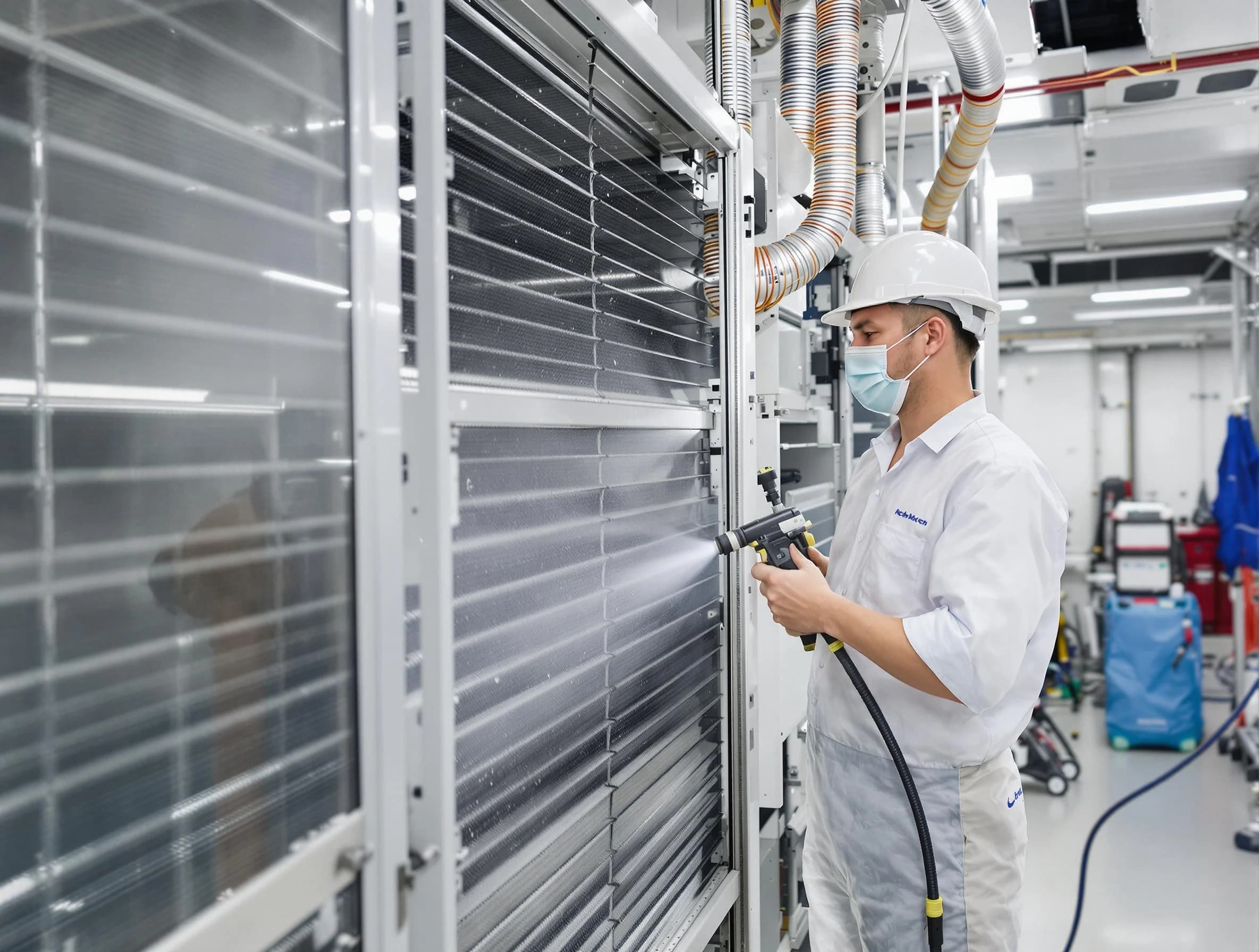 Professional AC coil cleaning by Lincoln Air Duct Cleaning in Lincoln