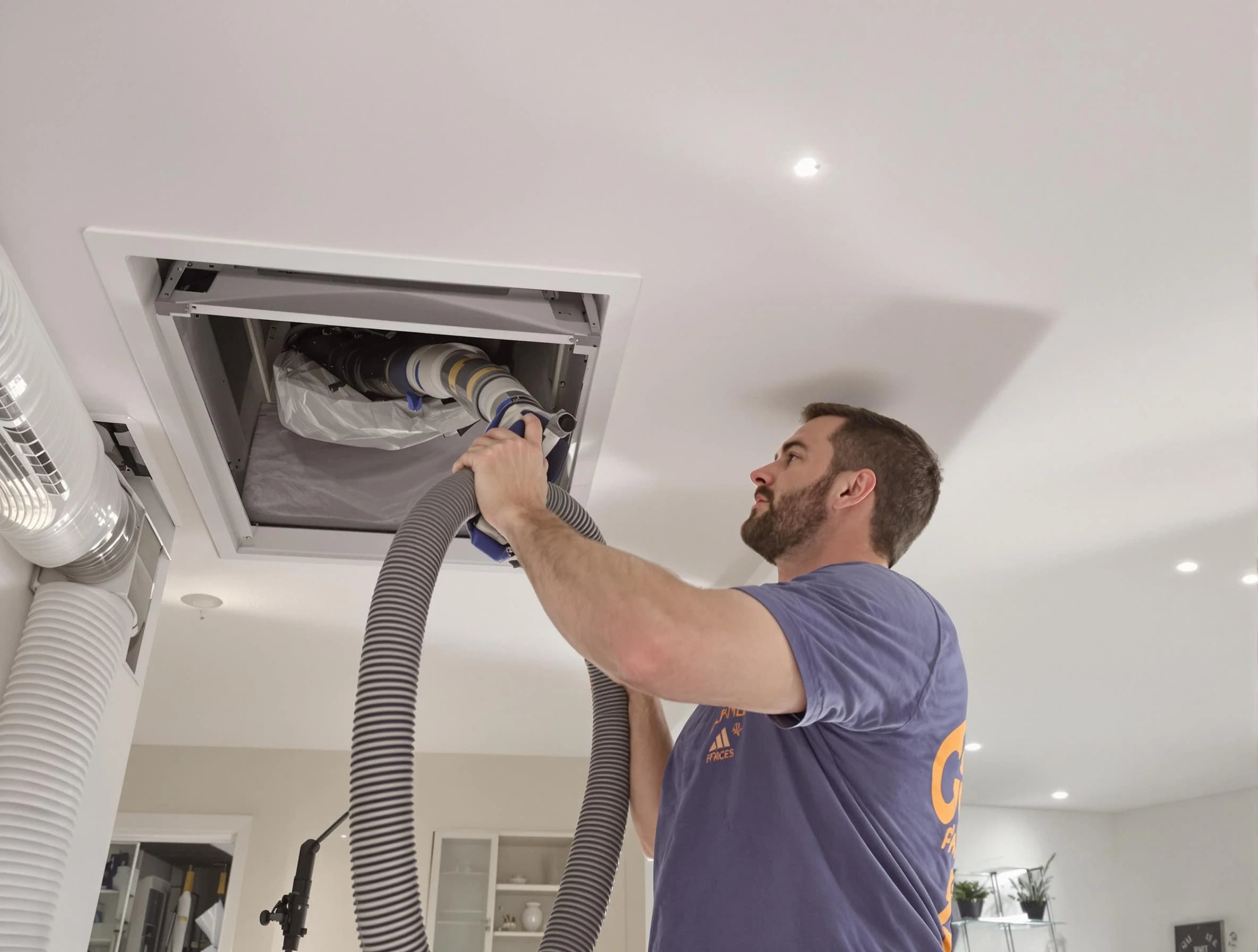 Precision indoor duct cleaning by Lincoln Air Duct Cleaning in Lincoln
